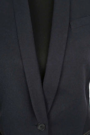Blazer Maje Marine en Laine