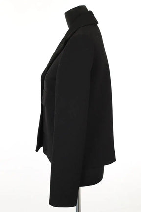 Blazer Maje Noir en Polyester