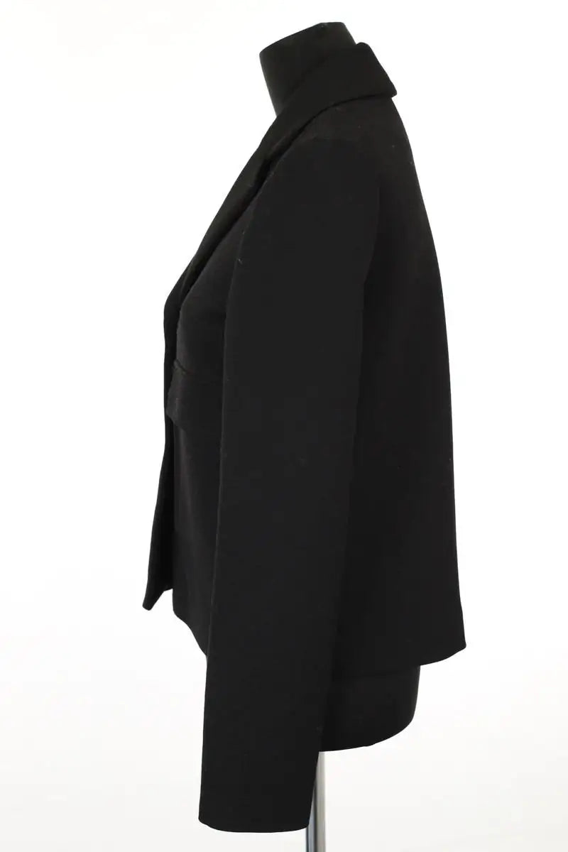 Blazer Maje Noir en Polyester