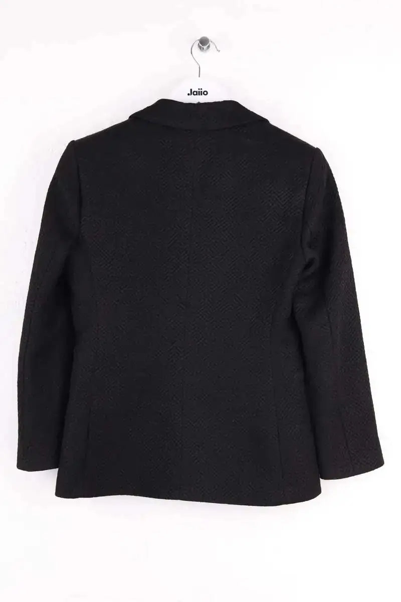 Blazer Maje Noir en Synthétique