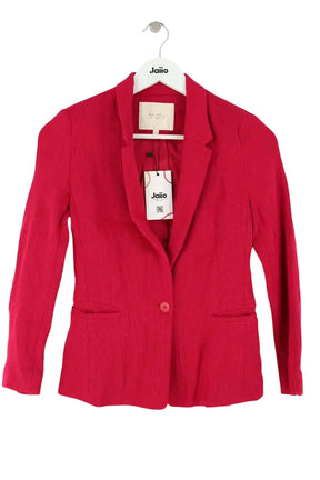 Blazer Maje Rose en Viscose, taille S - Seconde Main