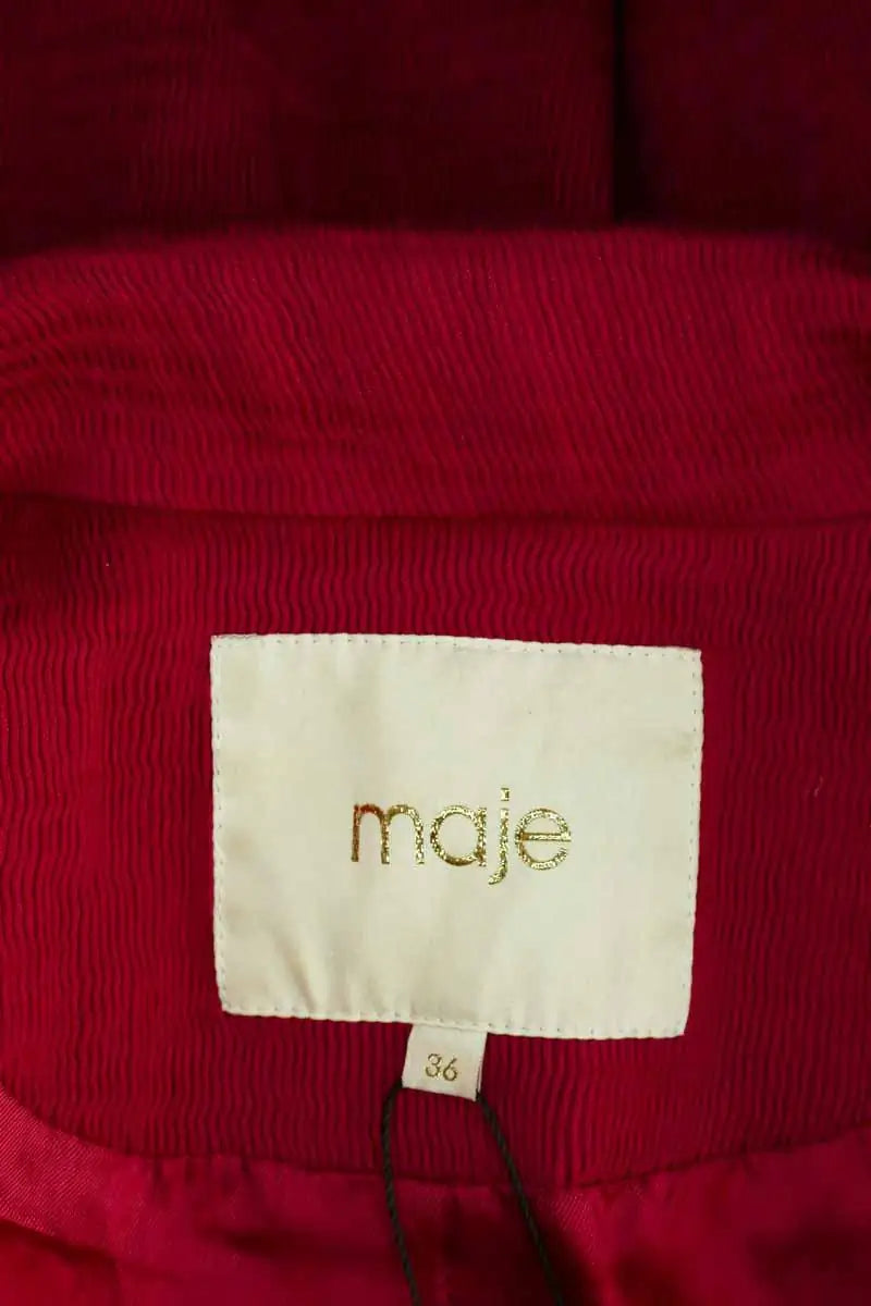 Blazer Maje Rose en Viscose