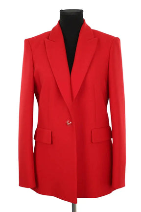 Blazer Maje Varmin Rouge en Polyester, taille L - Seconde Main