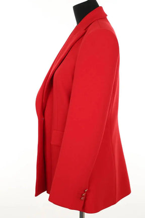Blazer Maje Varmin Rouge en Polyester
