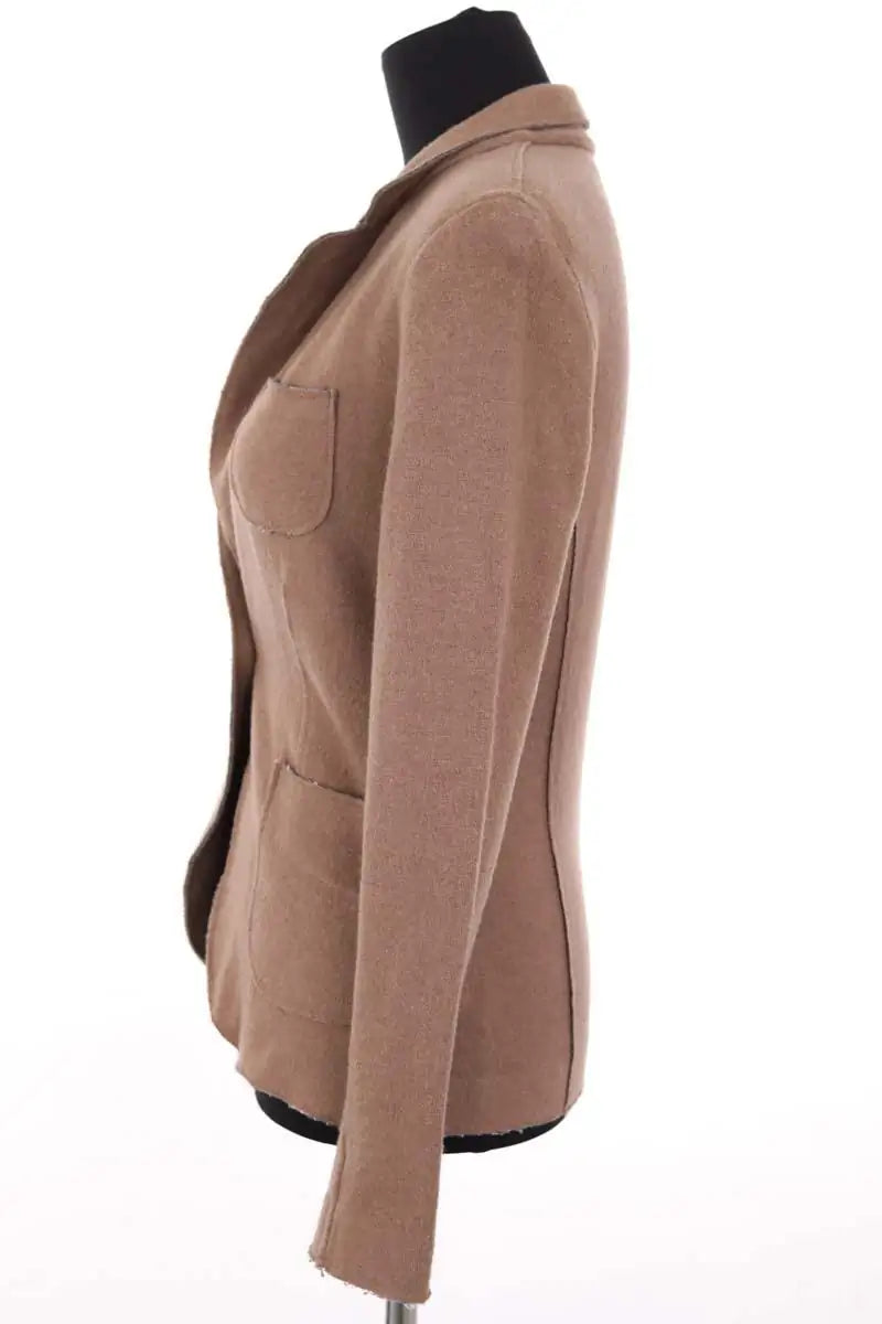 Blazer Majestic Filatures Marron en Cachemire