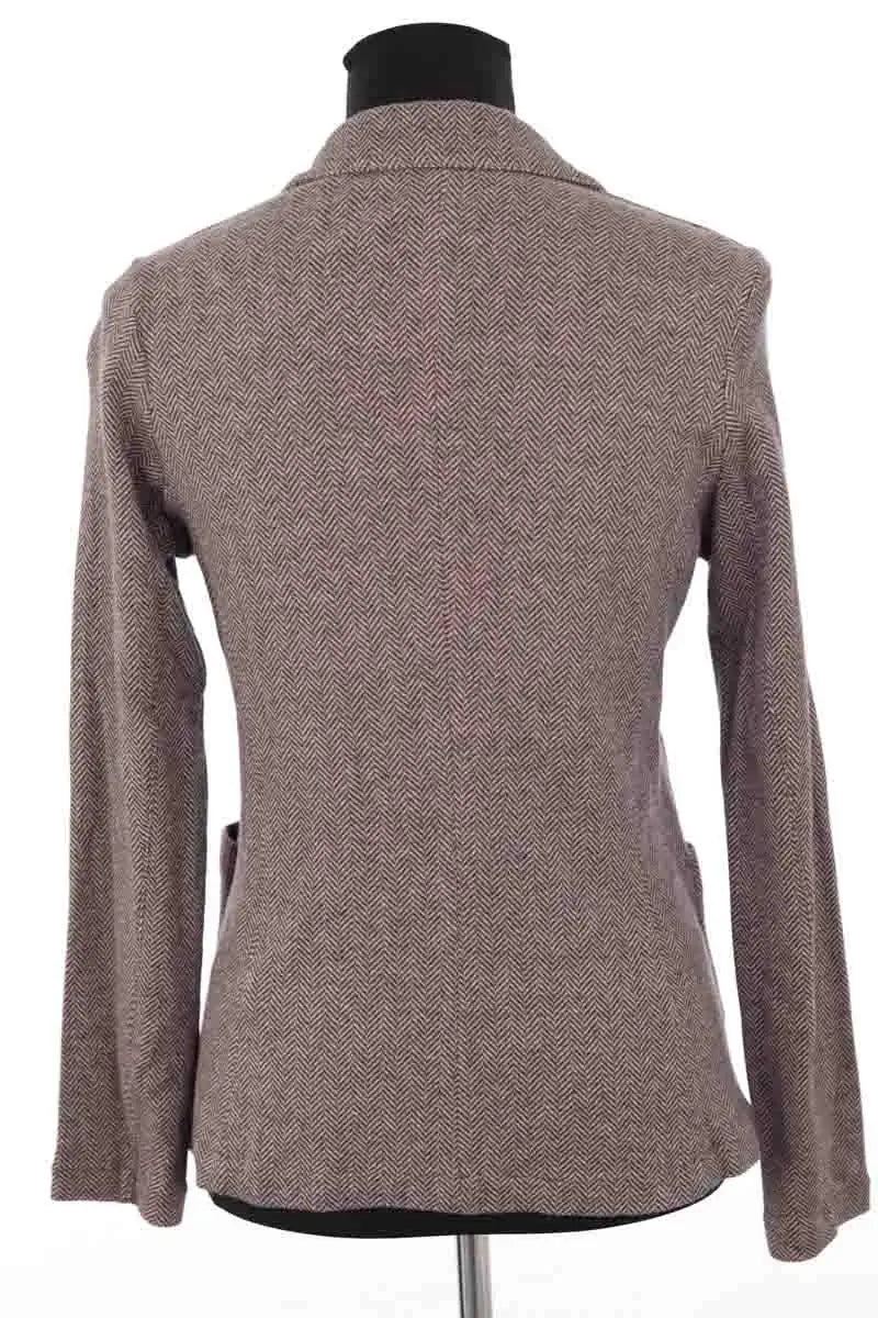 Blazer Majestic Filatures Marron en Coton