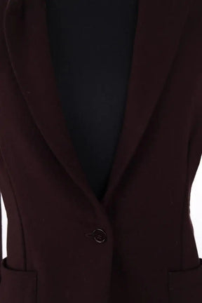 Blazer Majestic Filatures Marron en Viscose