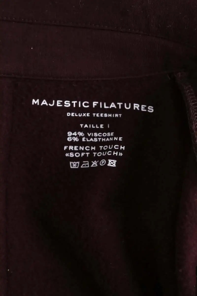 Blazer Majestic Filatures Marron en Viscose