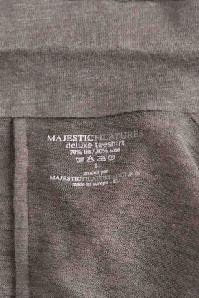 Blazer Majestic Filatures Vert en Lin