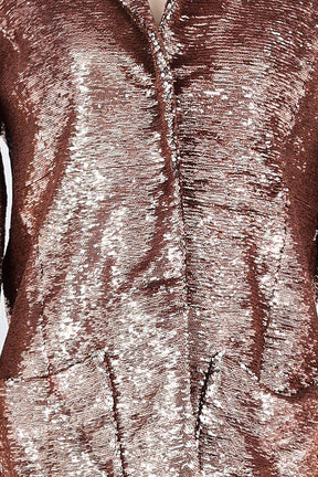 Blazer Manoush Rose en Paillettes