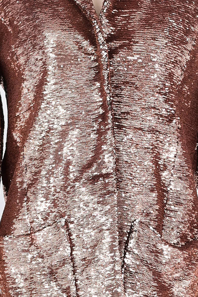 Blazer Manoush Rose en Paillettes