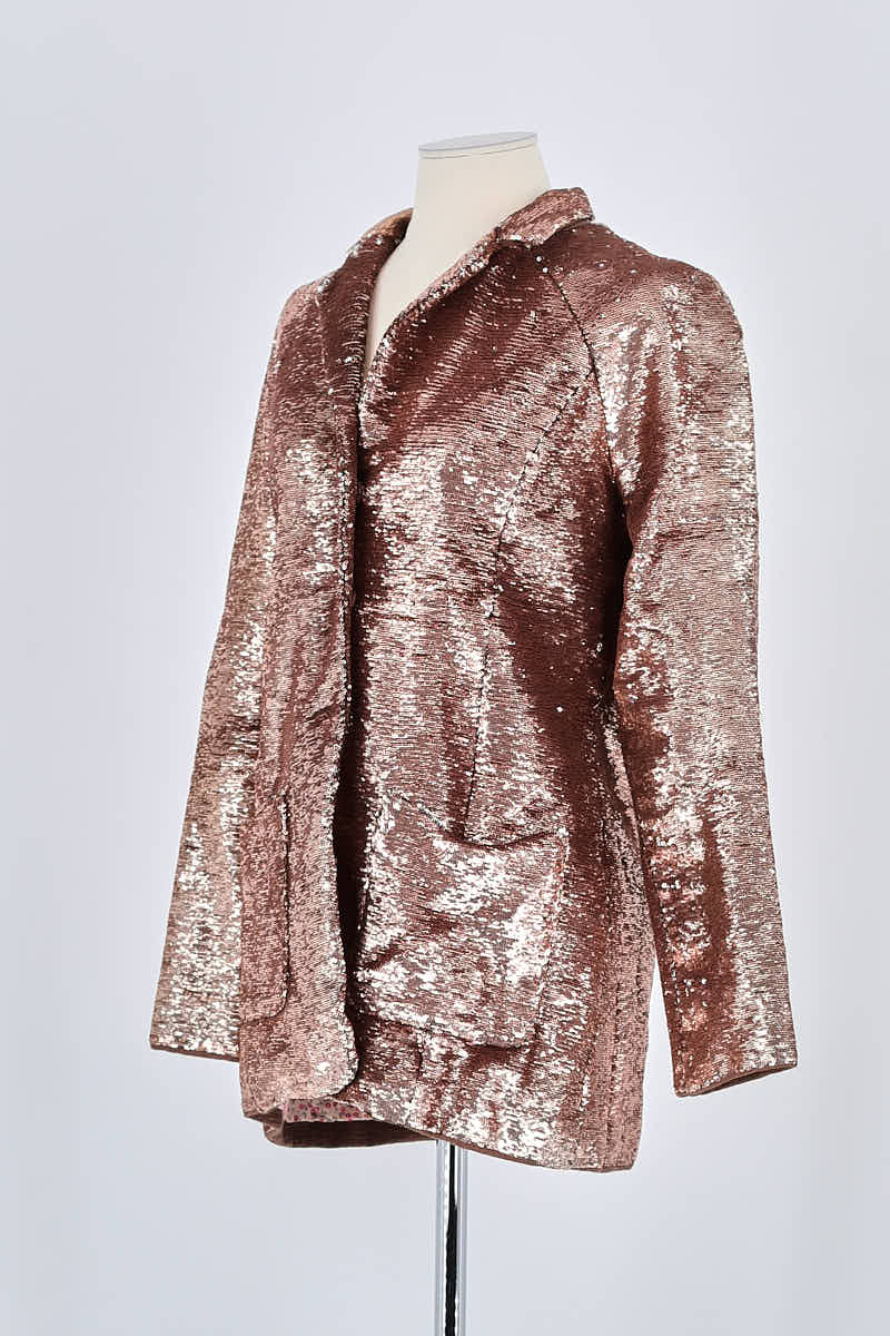 Blazer Manoush Rose en Paillettes