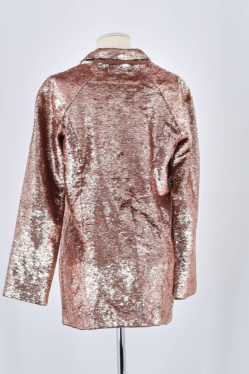 Blazer Manoush Rose en Paillettes