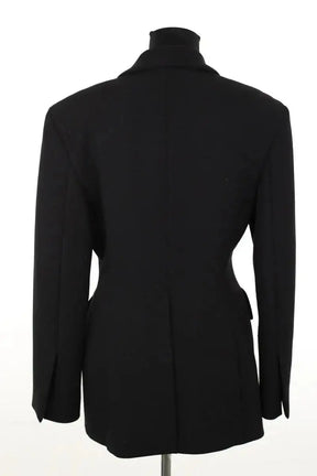 Blazer Mantù Noir en Polyester