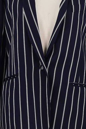 Blazer Margaux Lonnberg Marine en Laine