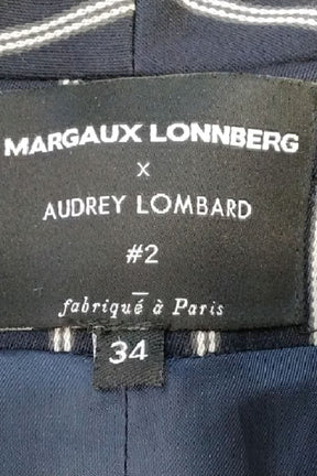 Blazer Margaux Lonnberg Marine en Laine