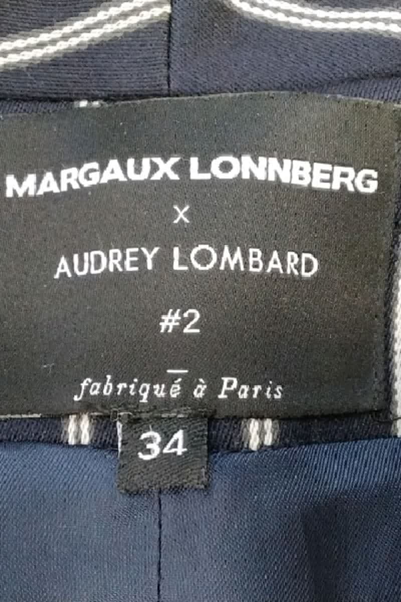 Blazer Margaux Lonnberg Marine en Laine