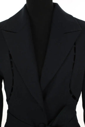 Blazer Materiel Noir en Polyester