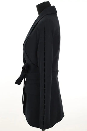 Blazer Materiel Noir en Polyester