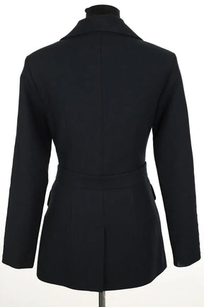 Blazer Materiel Noir en Polyester