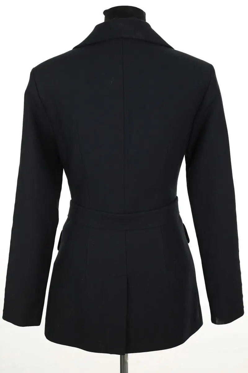 Blazer Materiel Noir en Polyester