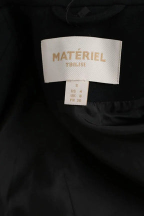 Blazer Materiel Noir en Polyester