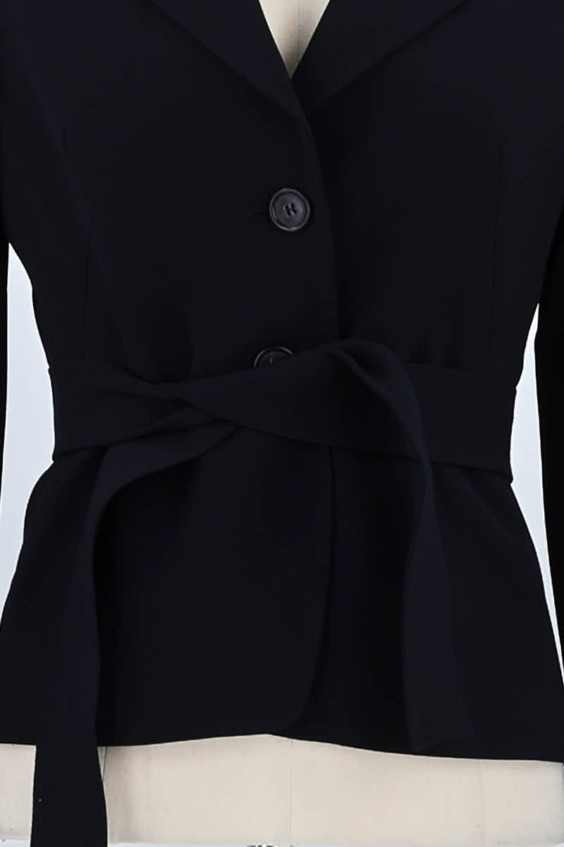 Blazer Max Mara Noir en Coton