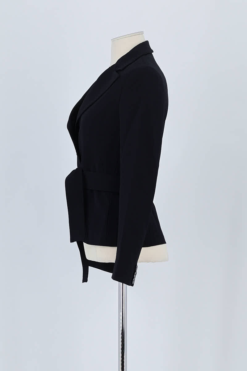 Blazer Max Mara Noir en Coton