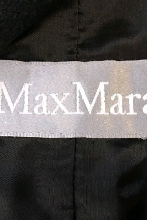 Blazer Max Mara Noir en Coton