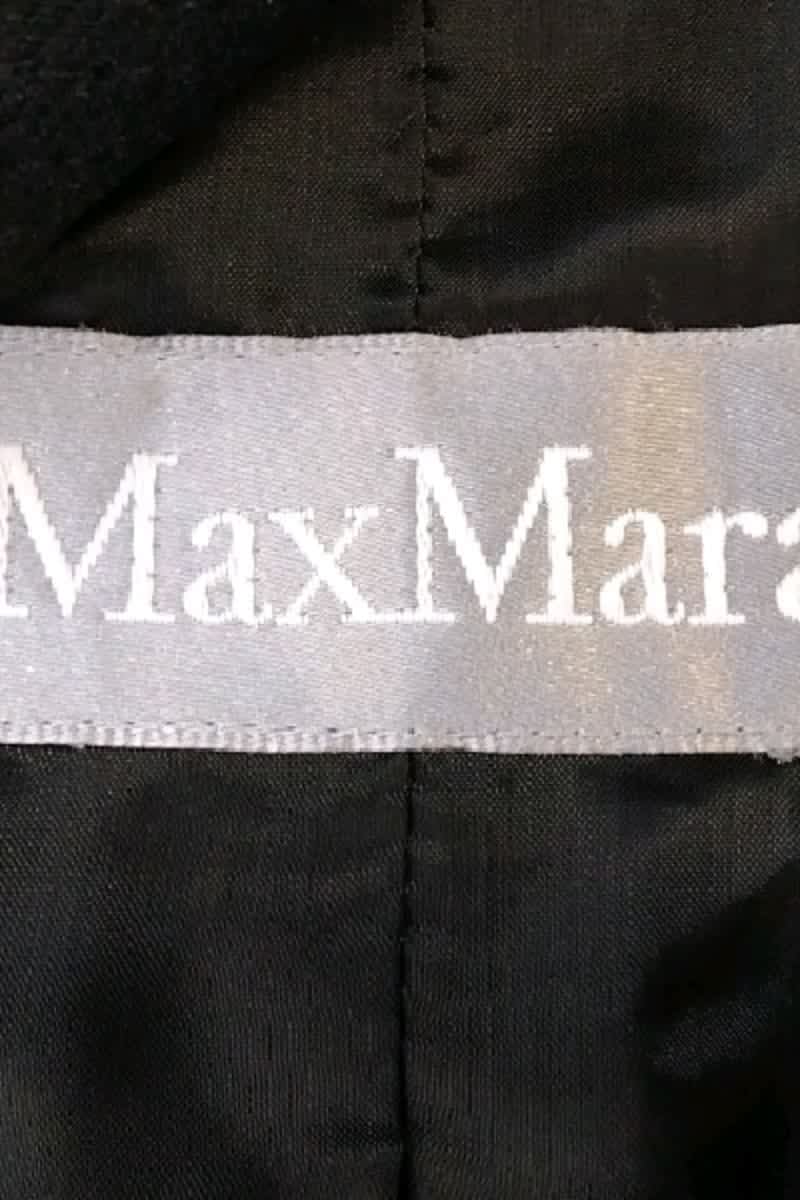 Blazer Max Mara Noir en Coton