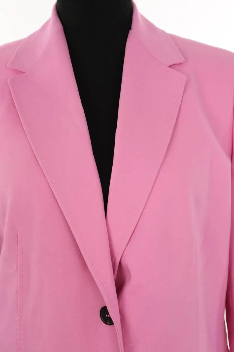 Blazer Max Mara Rose en Coton