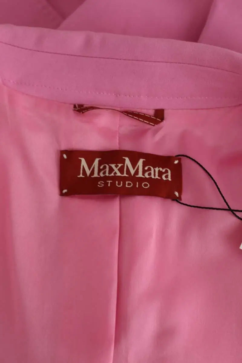 Blazer Max Mara Rose en Coton