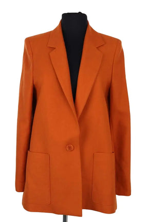 Blazer Modetrotter Orange en Laine, taille XS - Seconde Main