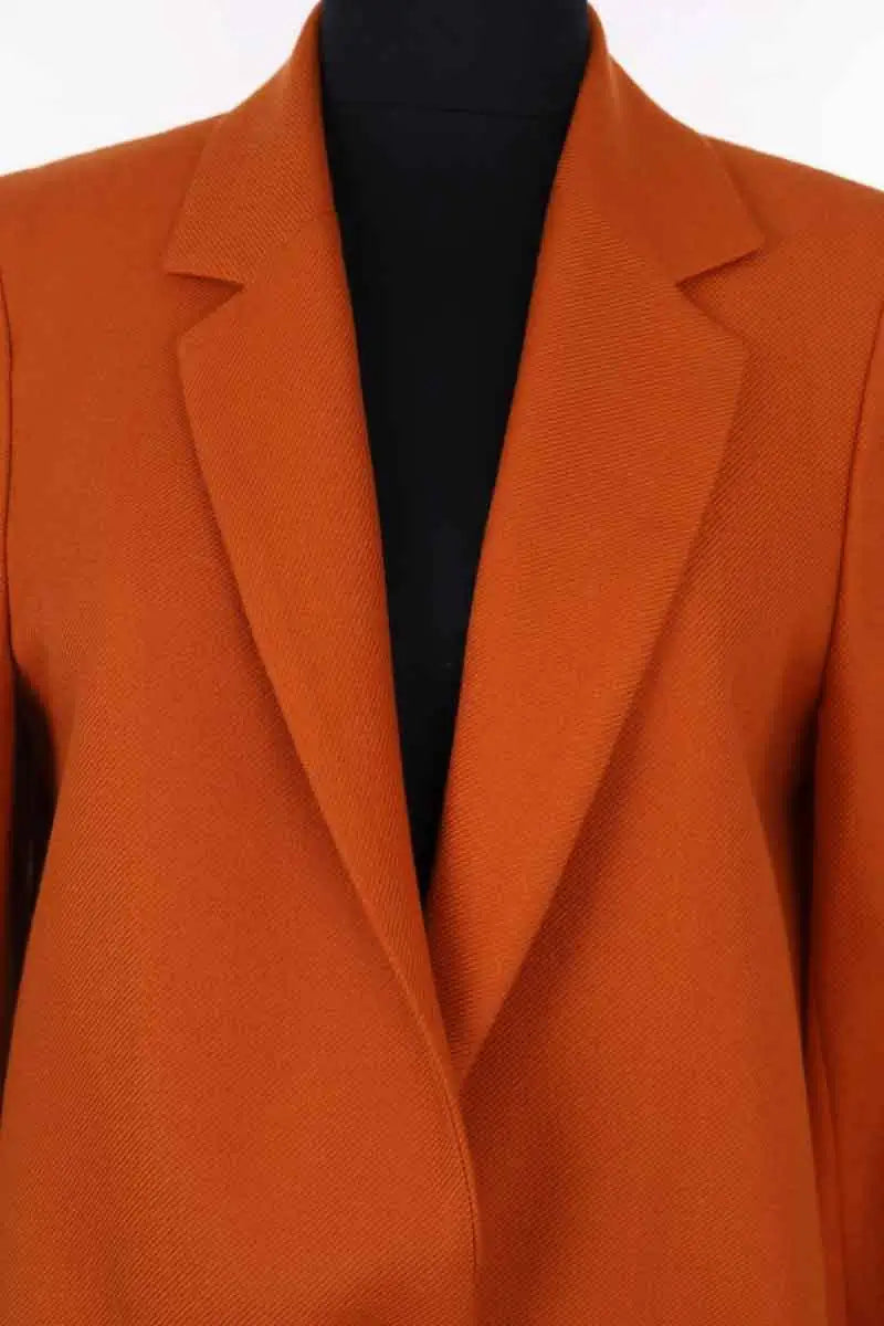 Blazer Modetrotter Orange en Laine