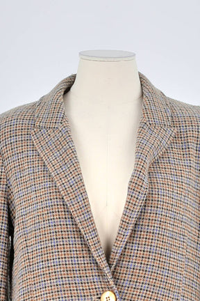 Blazer Momoni Marron en Laine