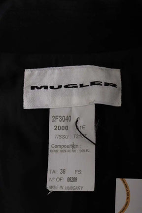 Blazer Mugler Noir en Synthétique