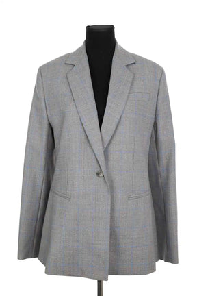 Blazer Nina Ricci Gris en Laine, taille M - Seconde Main