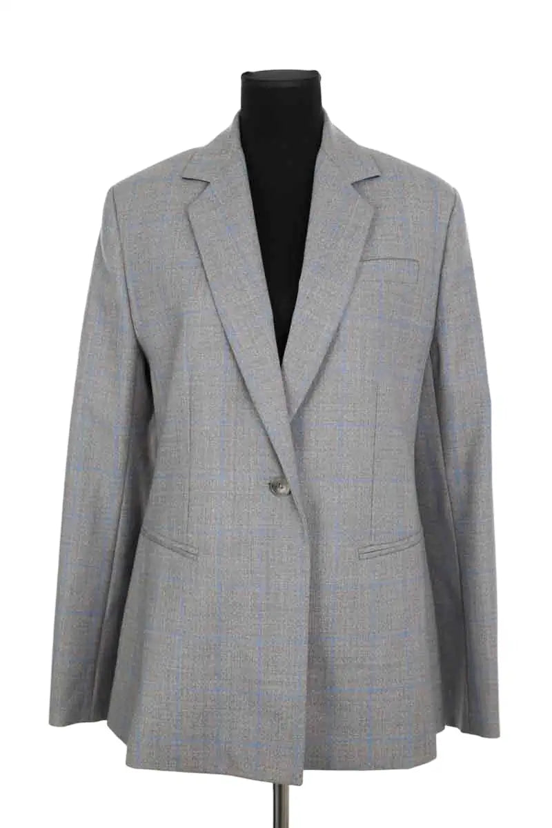 Blazer Nina Ricci Gris en Laine, taille M - Seconde Main