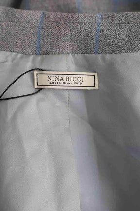 Blazer Nina Ricci Gris en Laine