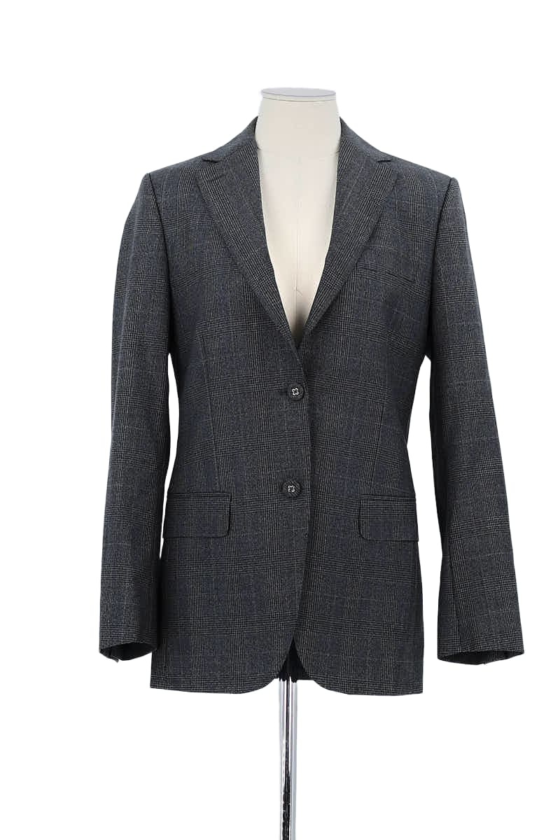 Blazer Officine Générale Gris en Laine, taille XS - Seconde Main