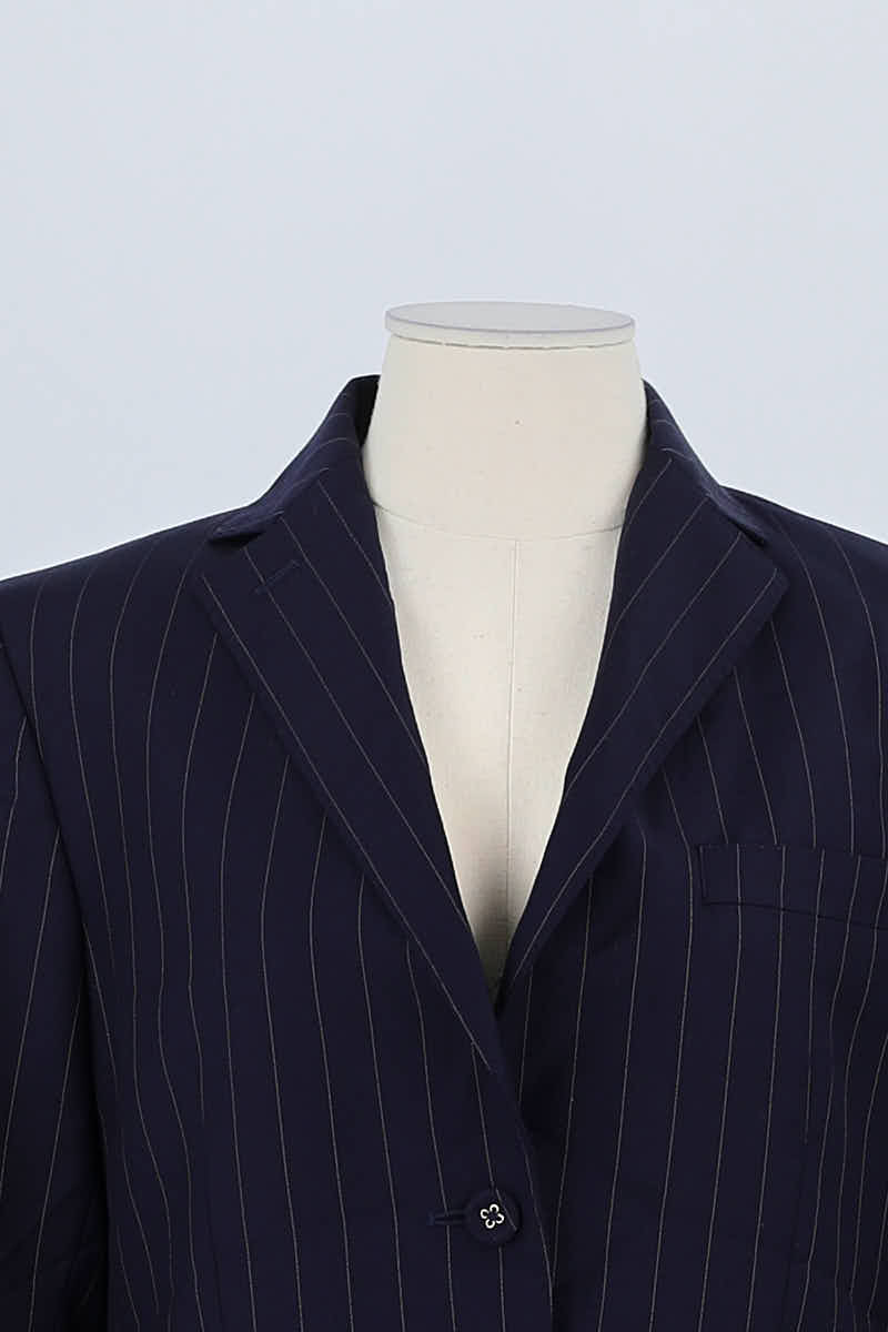 Blazer Officine Générale Marine en Laine