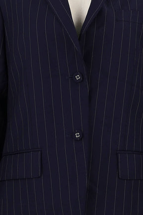 Blazer Officine Générale Marine en Laine