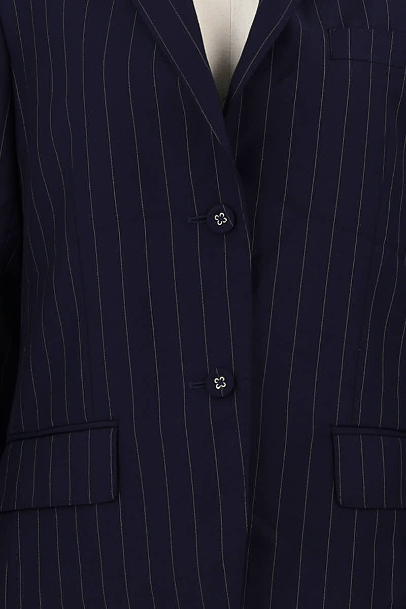Blazer Officine Générale Marine en Laine