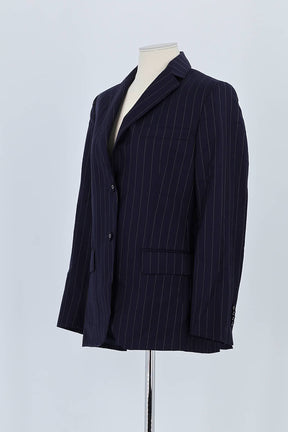 Blazer Officine Générale Marine en Laine