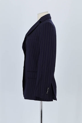 Blazer Officine Générale Marine en Laine