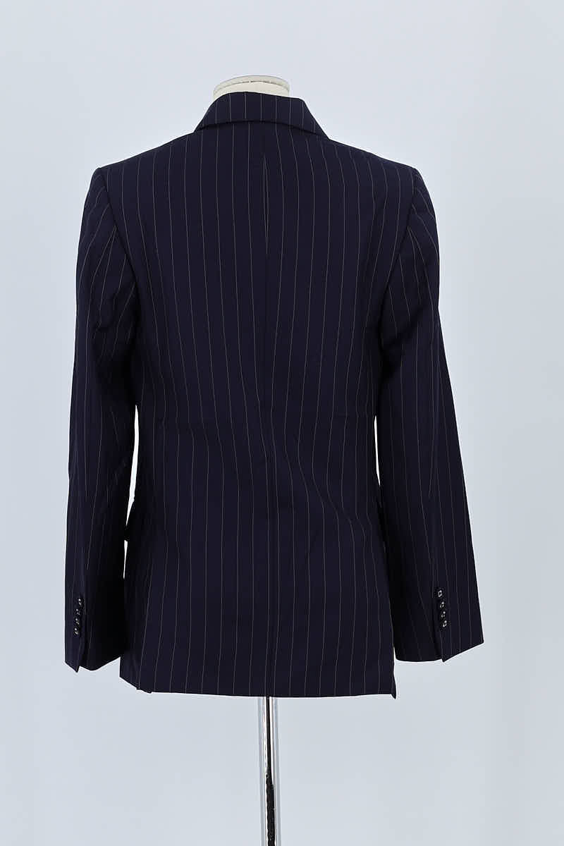 Blazer Officine Générale Marine en Laine