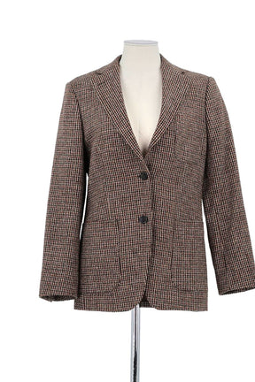 Blazer Officine Générale Marron en Laine, taille XS - Seconde Main
