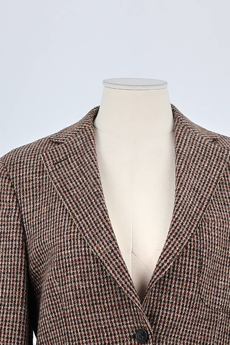 Blazer Officine Générale Marron en Laine