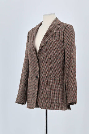 Blazer Officine Générale Marron en Laine