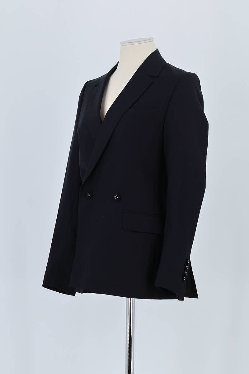 Blazer Officine Générale Noir en Coton